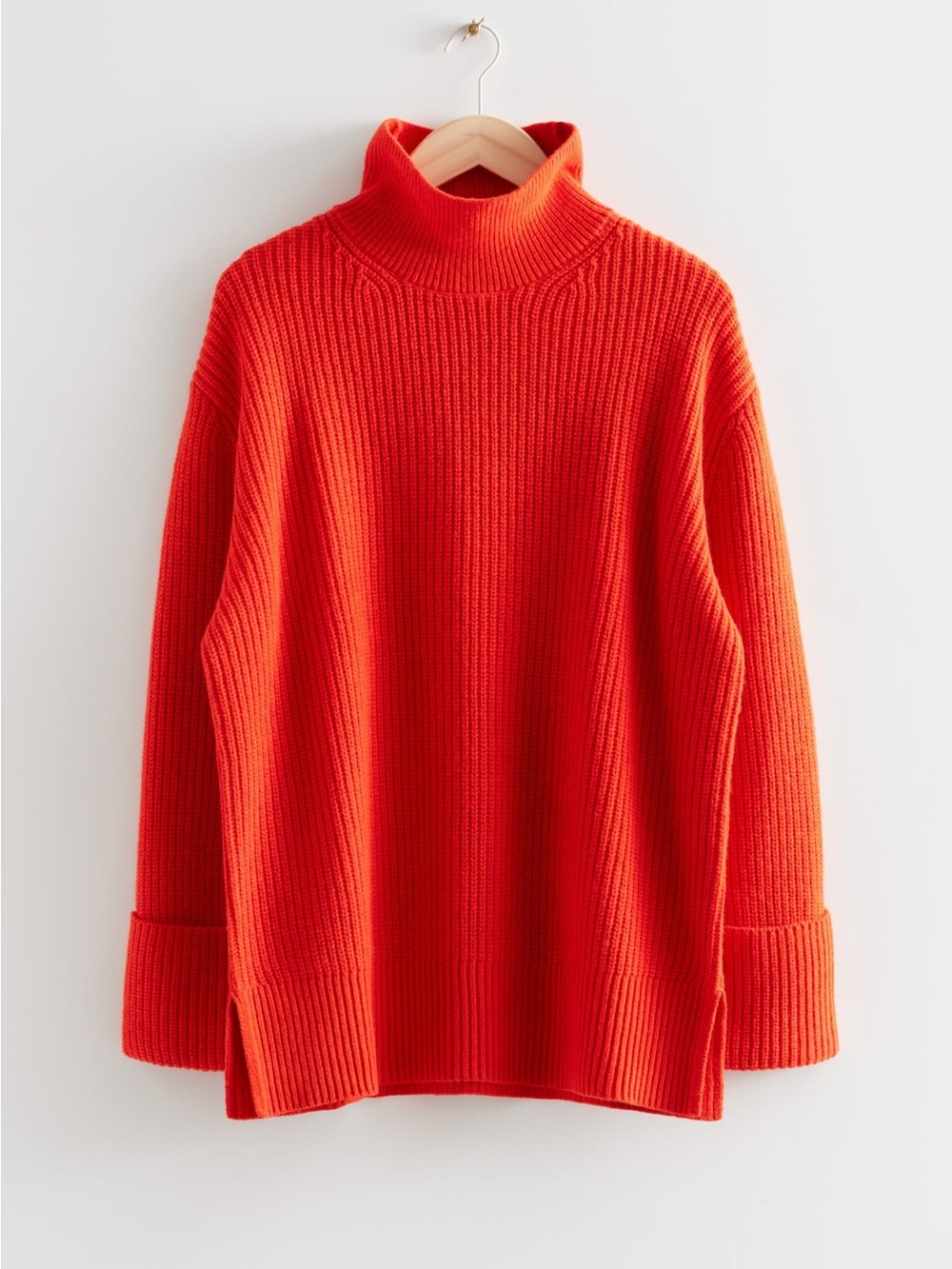 & Other Stories Oversized Turtleneck Knit Jumper
